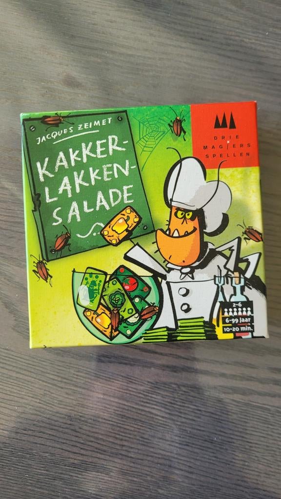 Kakkerlakkensalade van drie magier spellen, Hobby en Vrije tijd, Gezelschapsspellen | Kaartspellen, Ophalen of Verzenden, Zo goed als nieuw