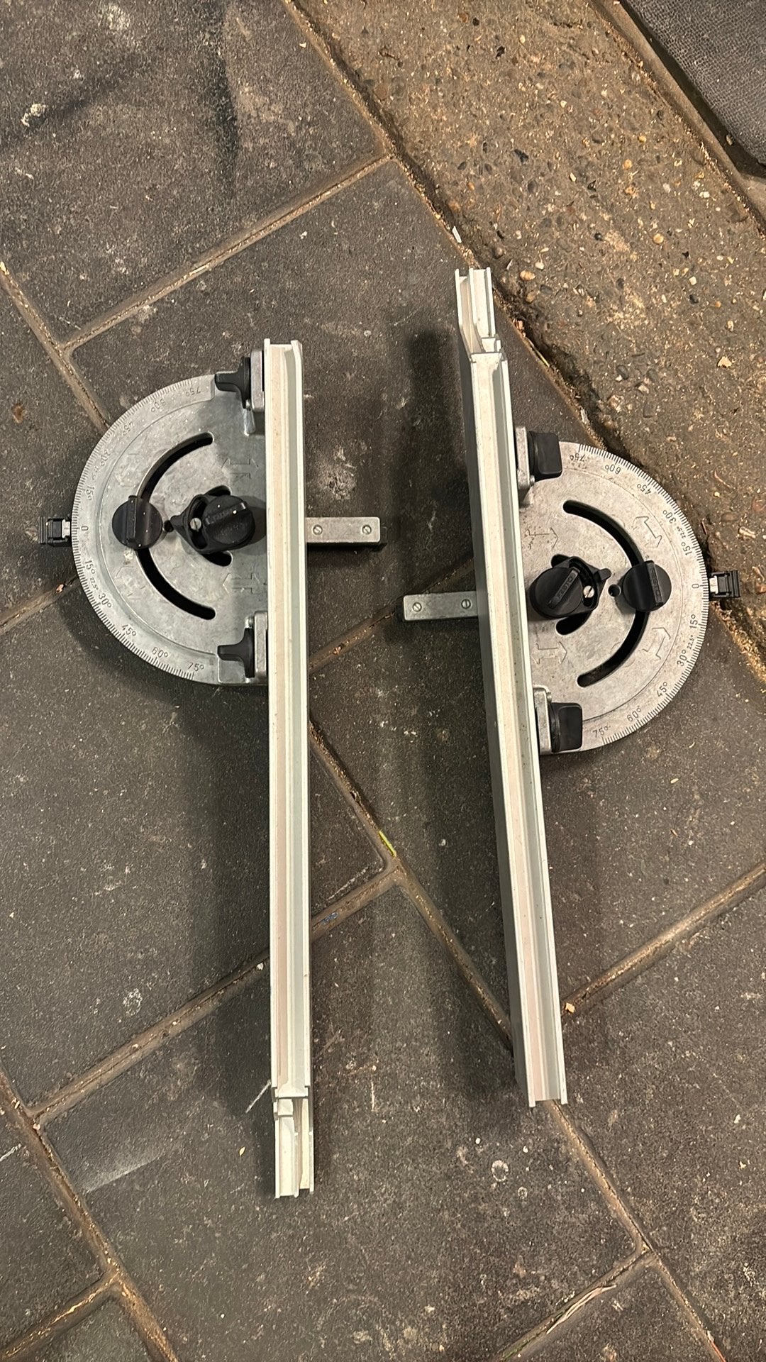 Festool geleiders met hoekaanslag, Doe-het-zelf en Verbouw, Gereedschap | Handgereedschap, Ophalen of Verzenden, Gebruikt