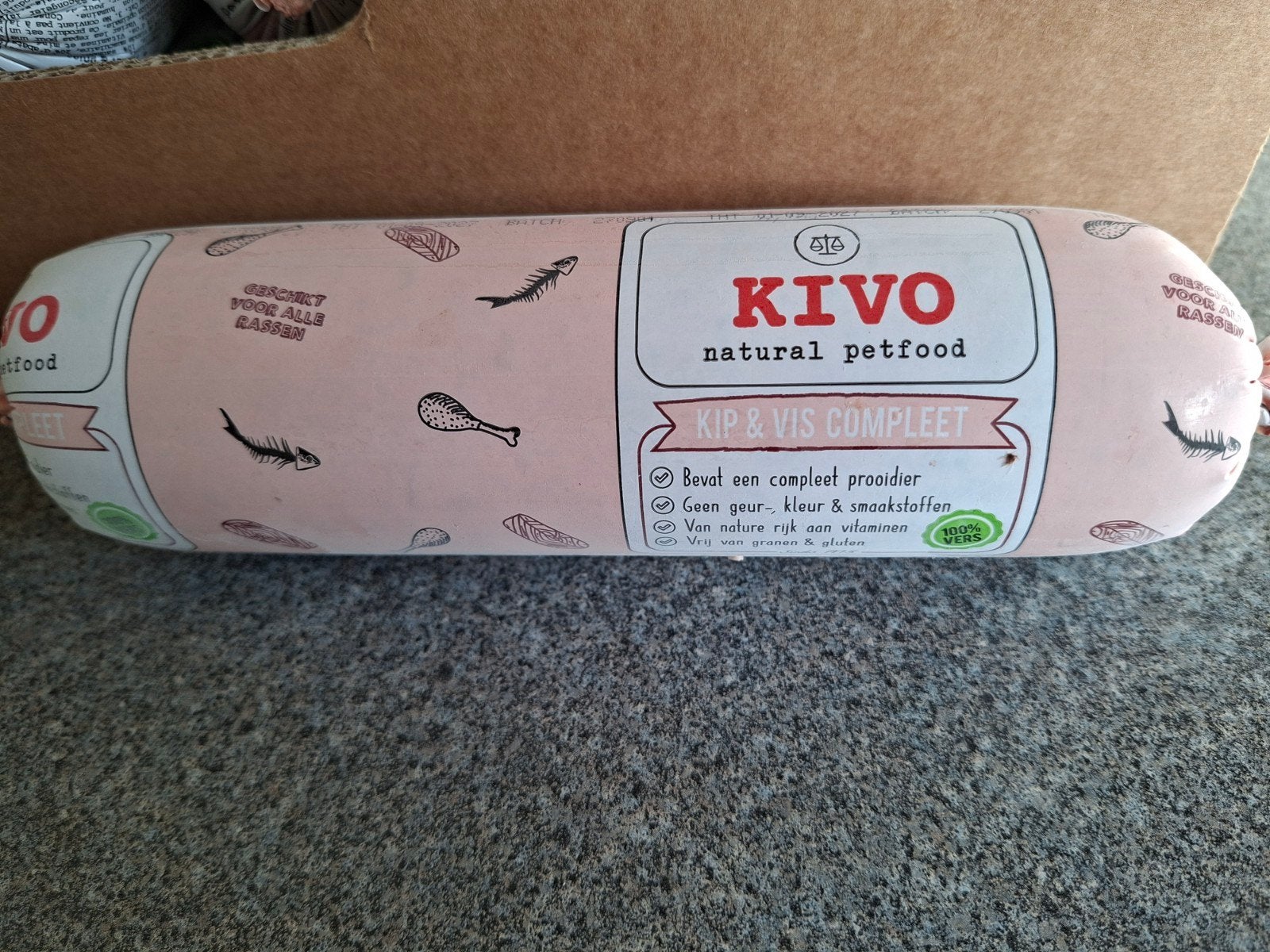 KIVO hondenvoer, Ophalen, Hond