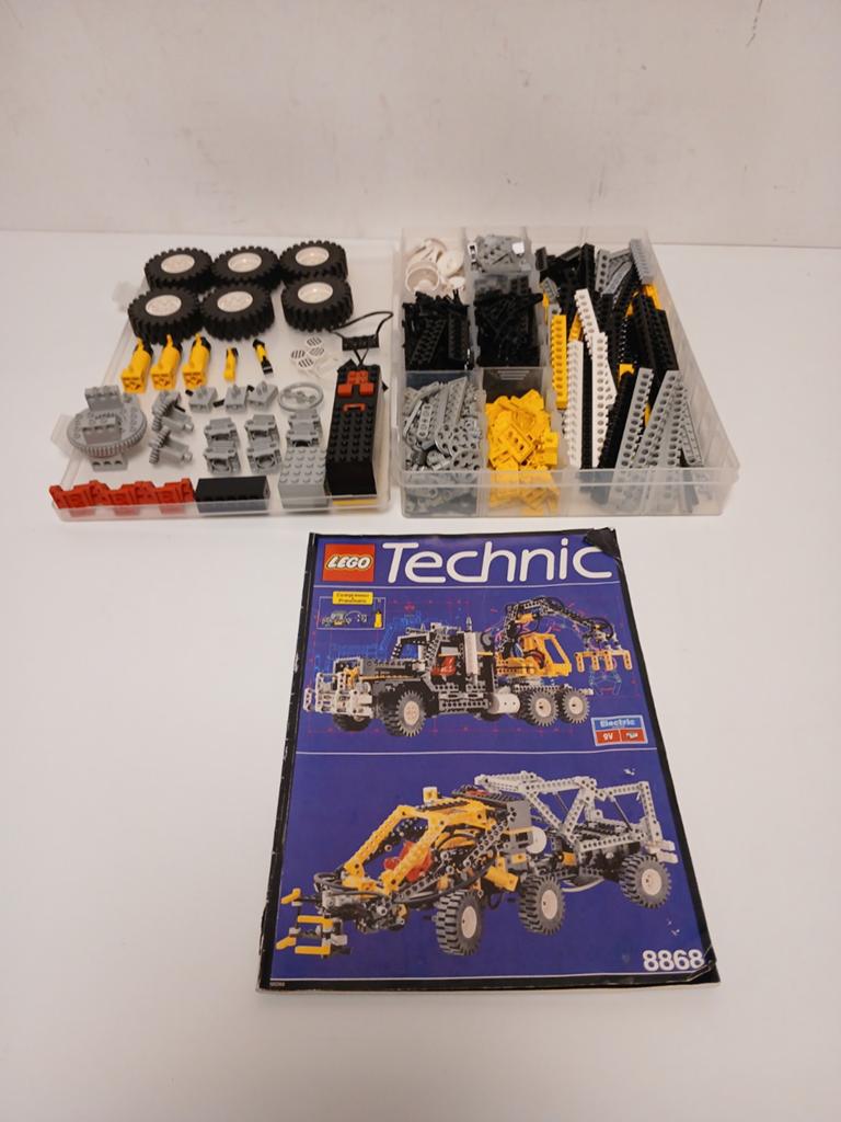Technic lego 8868 air tech classic rig 99% compleet, Ophalen of Verzenden