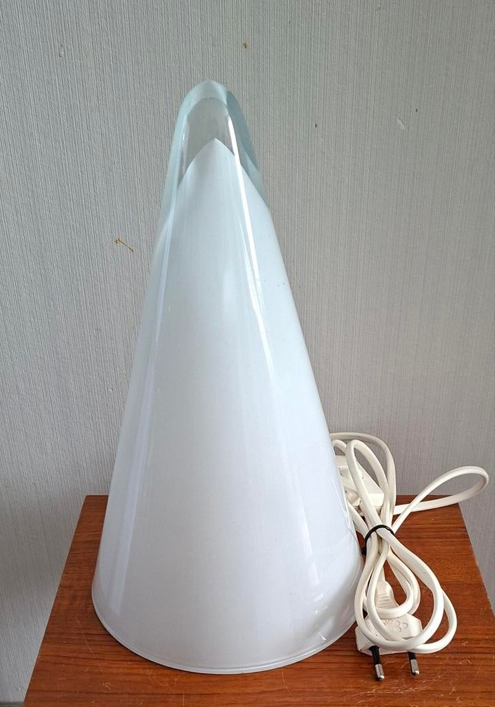 Vintage jaren 70 Teepee piramide tafellamp Frankrijk, Ophalen of Verzenden, Gebruikt
