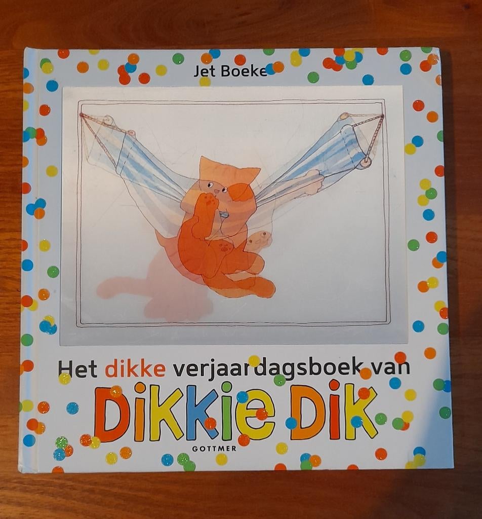 Dikkie Dik Verjaardagsdagboek - Jet Boeke, Boeken, Kinderboeken | Baby's en Peuters, Jet Boeke, 2 tot 3 jaar, Uitklap-, Voel- of Ontdekboek