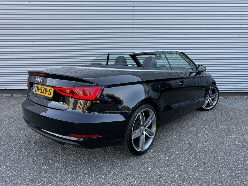 Audi A3 Cabriolet 1.8 TFSI Ambit. PL S Automaat B&O Keyless, Gebruikt, 4 cilinders, 4 stoelen, Zwart