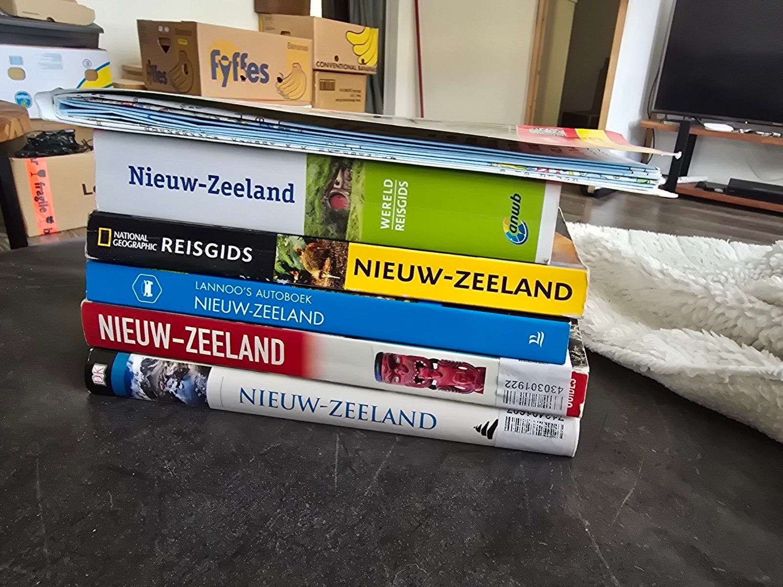 Informatieve reisgidsen Nieuw Zeeland + kaart, Boeken, Reisgidsen, Zo goed als nieuw, Reisgids of -boek, ANWB, Australië en Nieuw-Zeeland