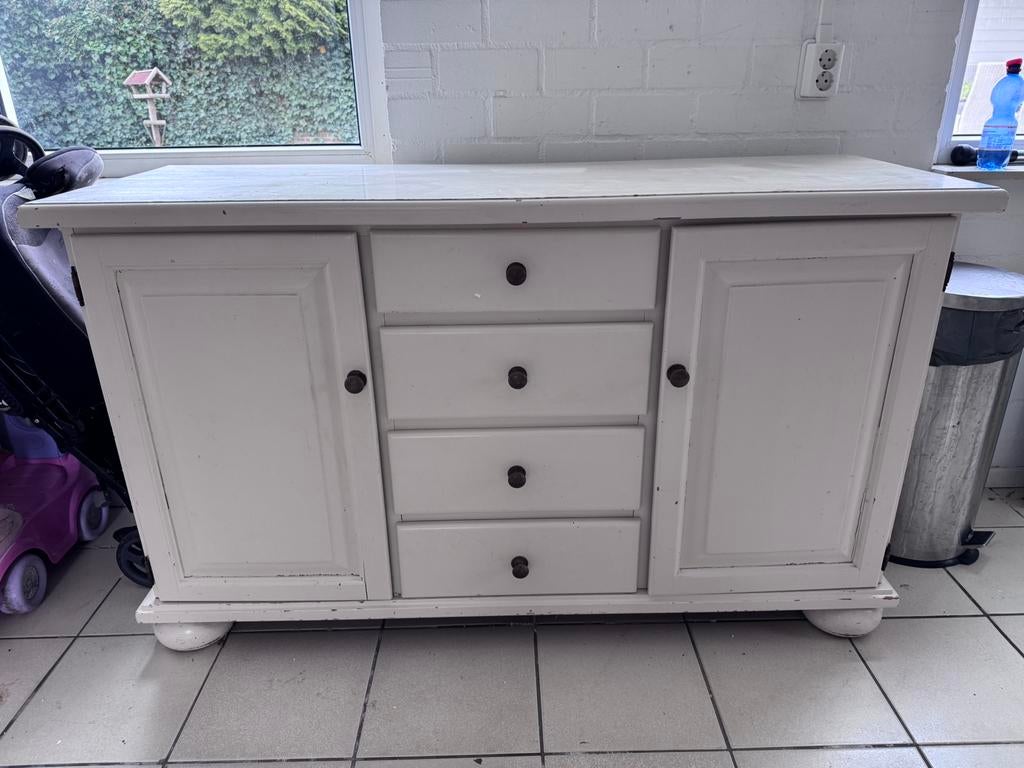 Stoere kast met laden en deurtjes, Ophalen of Verzenden, Zo goed als nieuw, 25 tot 50 cm, 50 tot 100 cm