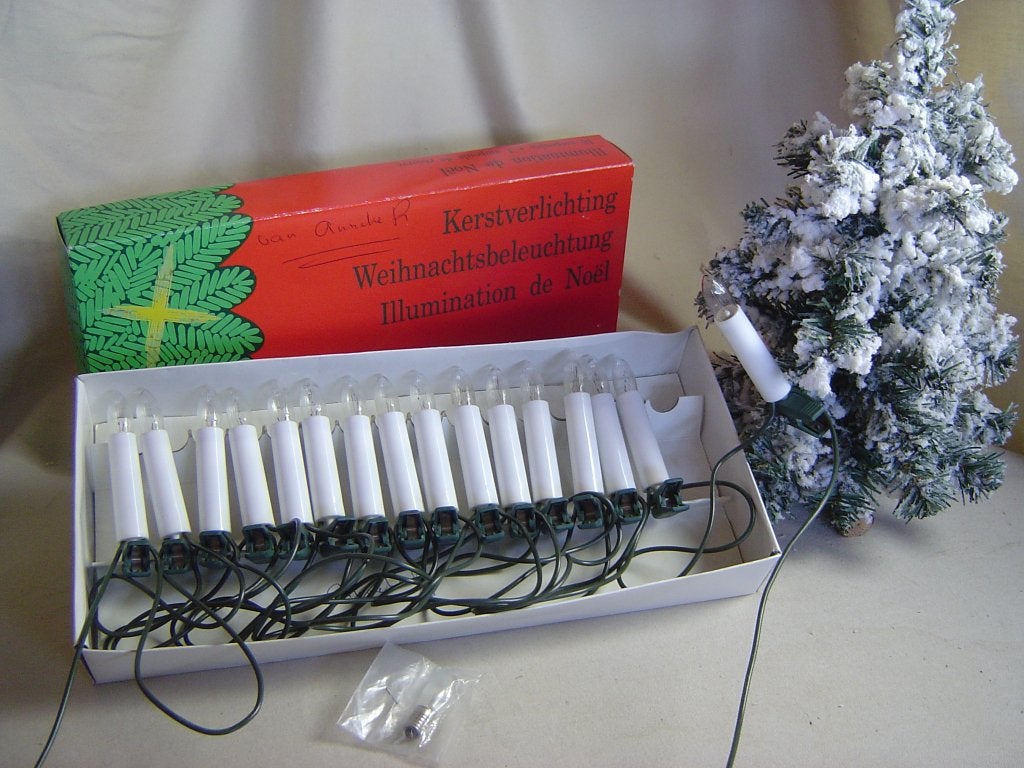 Nieuwe set kerstboomverlichting 16 delig, Ophalen of Verzenden, Nieuw