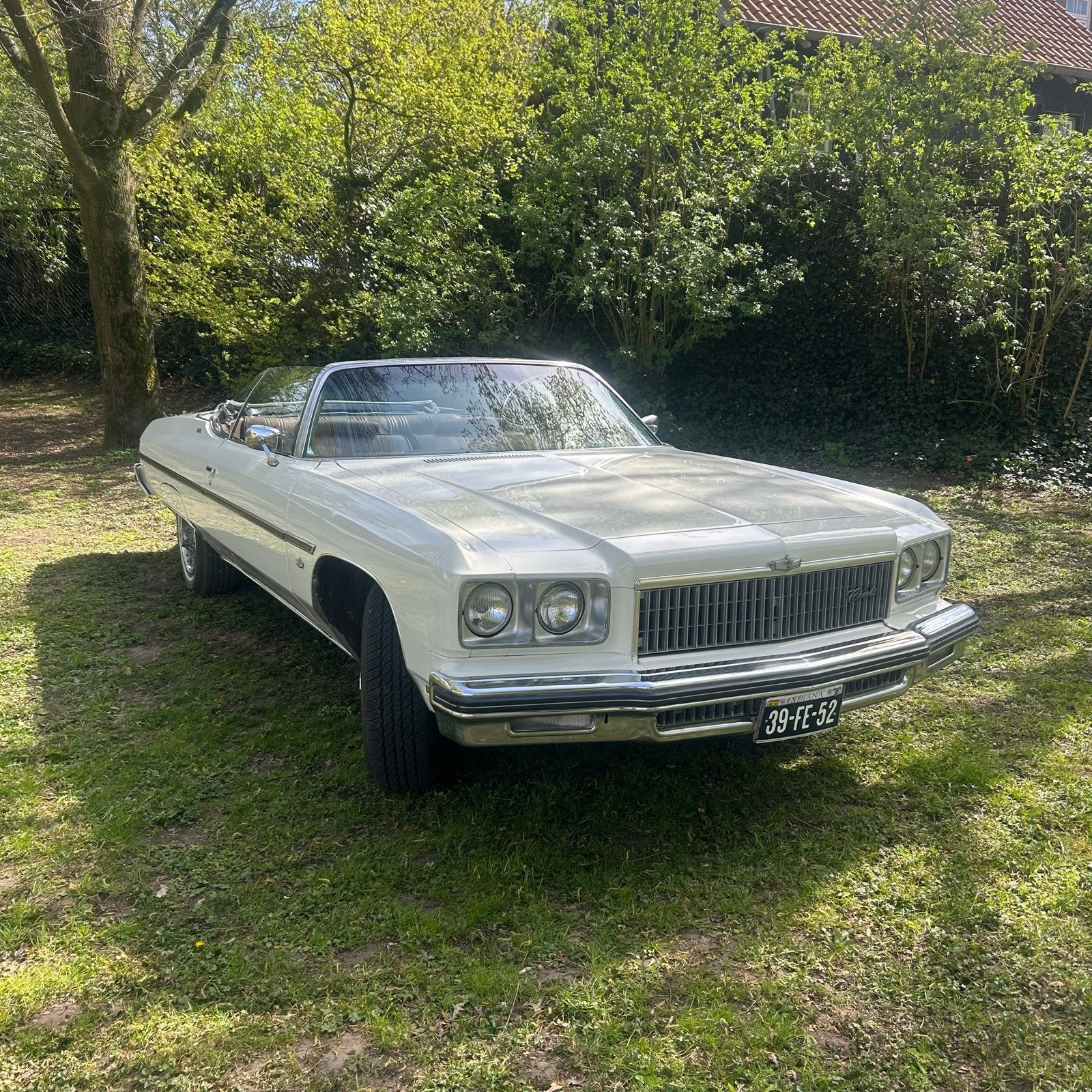 Chevrolet Caprice 6.6 Classic AUT 1975 Wit, Automaat, 8 cilinders, Cabriolet, Wit