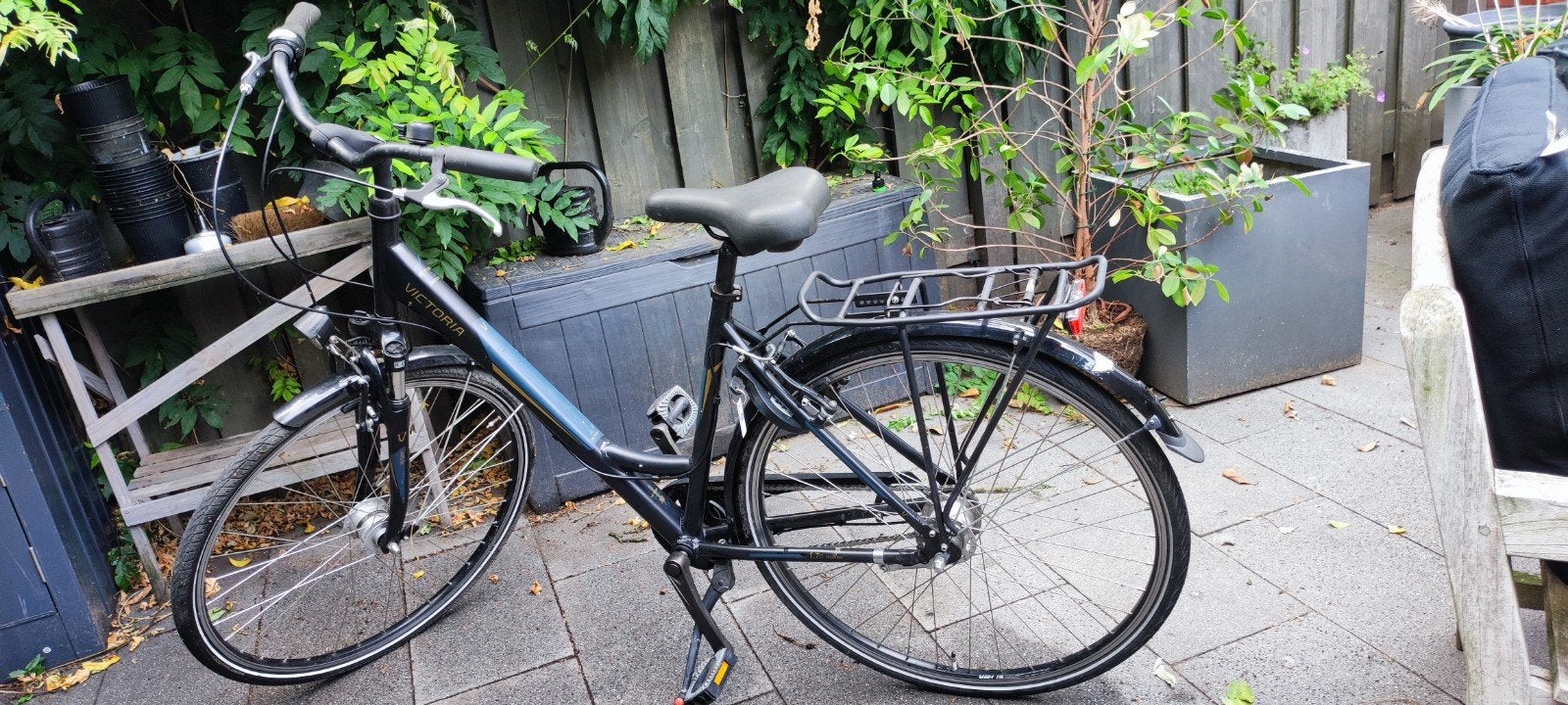 Victoria Trekkingfiets - 7 versnellingen, framemaat 50, Gebruikt, Velgrem, 50 tot 53 cm, Ophalen