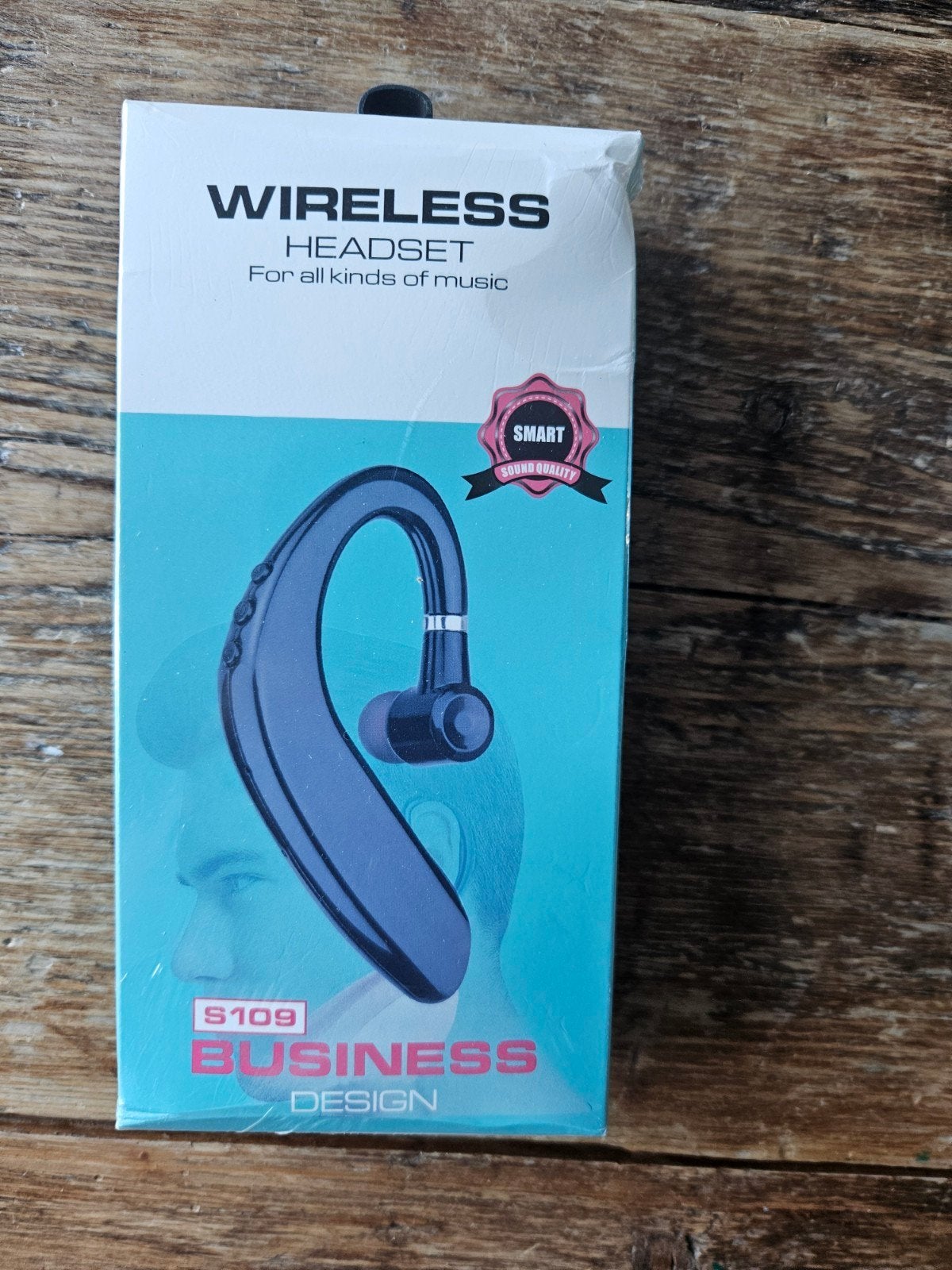 Draadloze Bluetooth Headset S109 - Zwart, Overige merken, In-ear, Draadloos, Nieuw