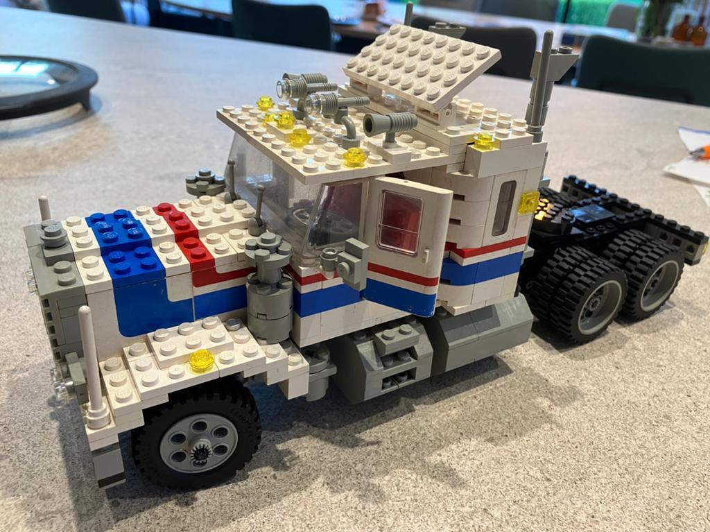 Technisch lego vrachtwagen/ truck 5580. Highway Rig., Ophalen of Verzenden, Zo goed als nieuw