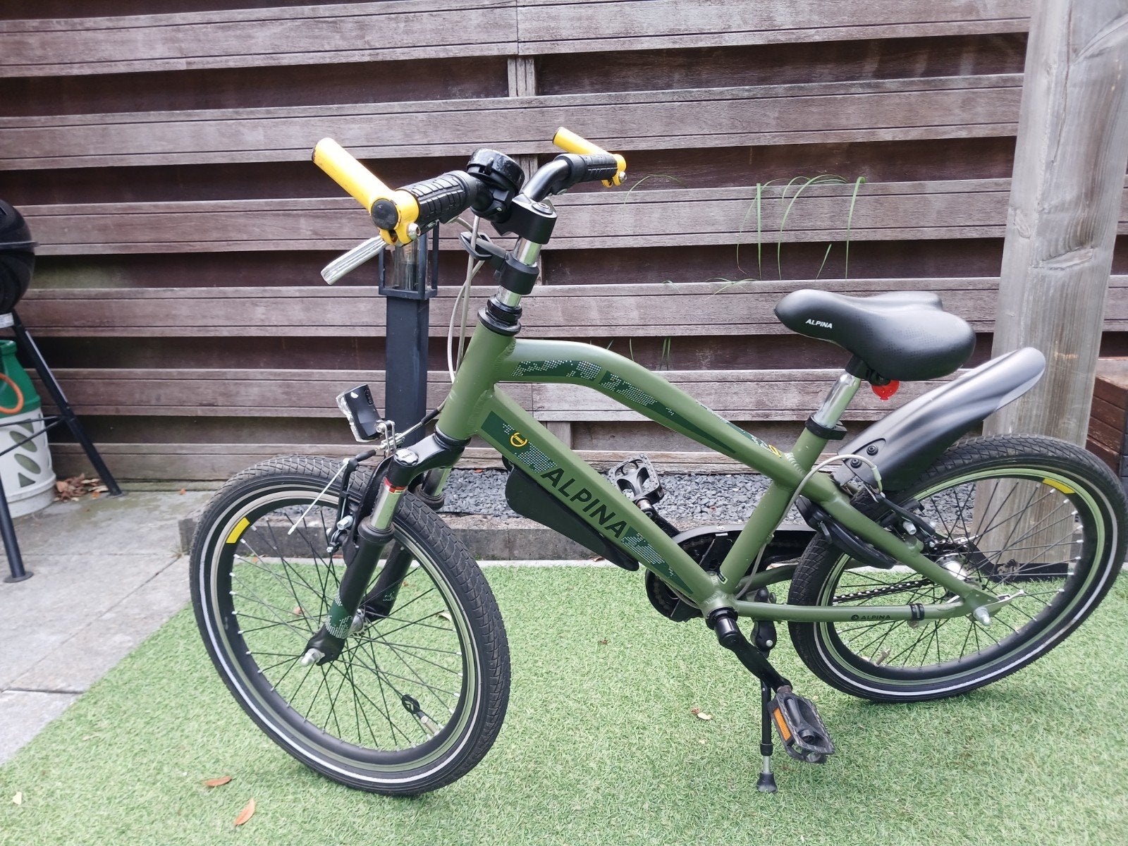 alpina jongensfiets 20 inch, Fietsen en Brommers, Ophalen, Zo goed als nieuw, Staal