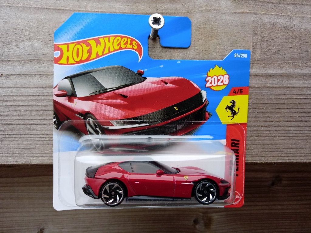 Ferrari 12Cilindri Hotwheels, Ophalen, Nieuw, Auto