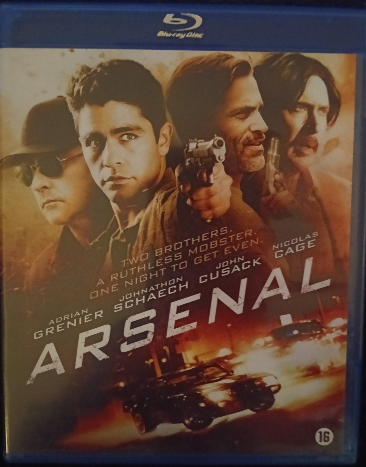 Arsenal bluray, Ophalen of Verzenden, Zo goed als nieuw, Horror