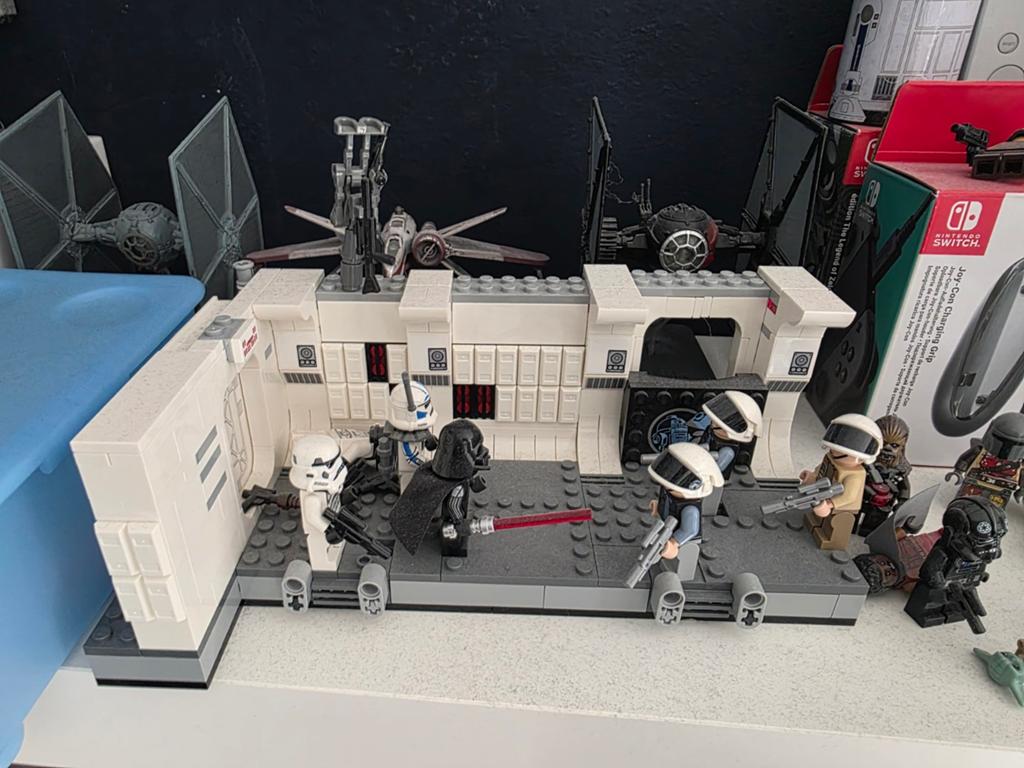 LEGO Star Wars 75387 Aanval op de Tantive IV met boekje, Ophalen of Verzenden, Gebruikt