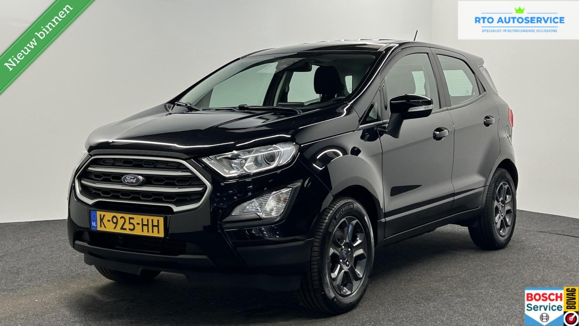 Ford EcoSport 1.0 EcoBoost Connected CARPLAY NAVI CRUISE ECC, Auto's, Voorwielaandrijving, Stof, Gebruikt, Ecosport