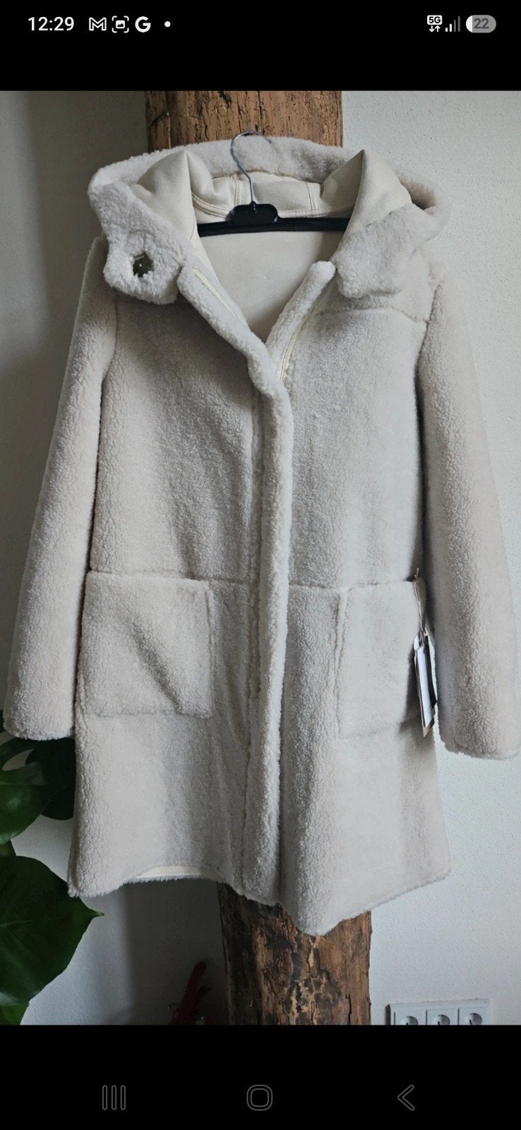 Rino & Pelle Alina omkeerbare jas met capuchon, Maat 38/40 (M), Beige, Nieuw, Ophalen of Verzenden