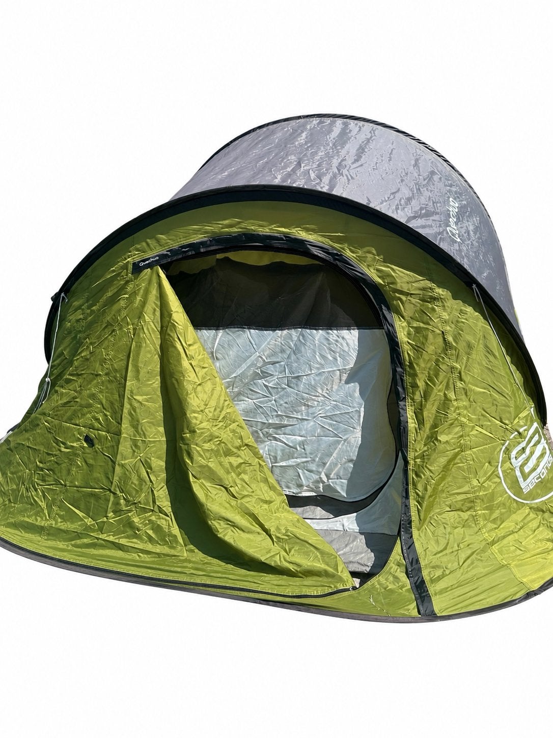 Quechua 2 Seconds Air III Pop-up Tent - 3 Personen, Ophalen of Verzenden, Gebruikt, Tot en met 3