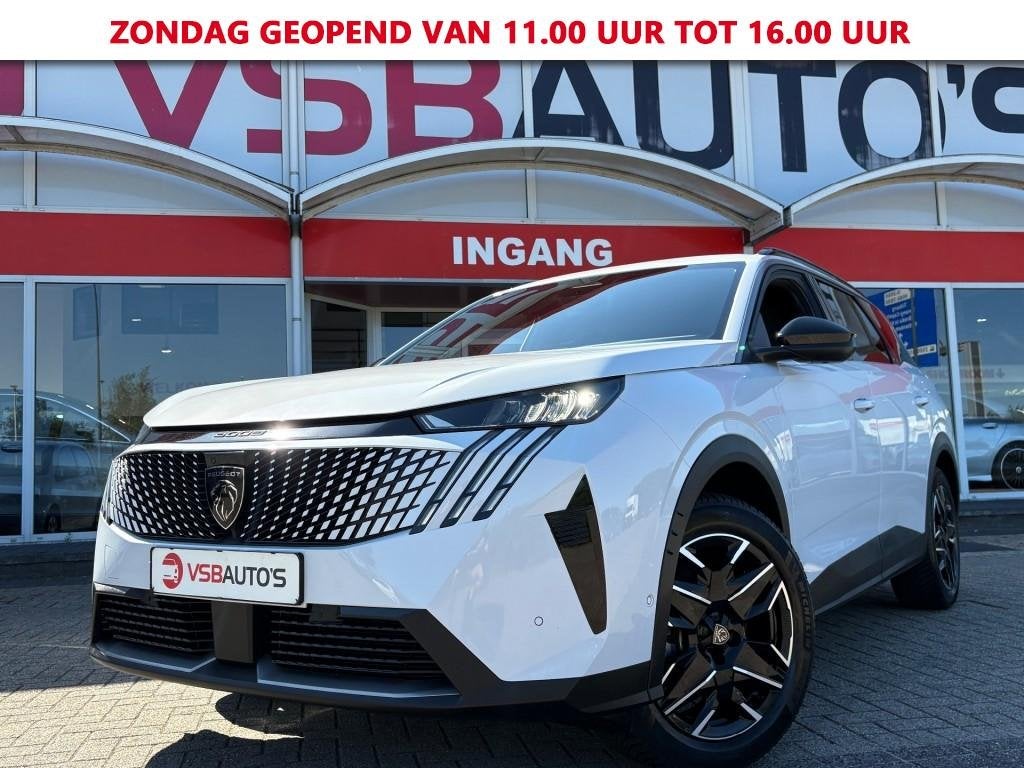 Peugeot 5008 1.2 PURETECH ALLURE 7PERSOONS AUT. CAMERA CARPL, Auto's, Peugeot, Automaat, 136 pk, Gebruikt, Huisgarantie