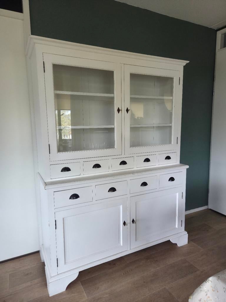 Servieskast kast interieur wit, Gebruikt, 100 tot 150 cm, 200 cm of meer, Ophalen of Verzenden