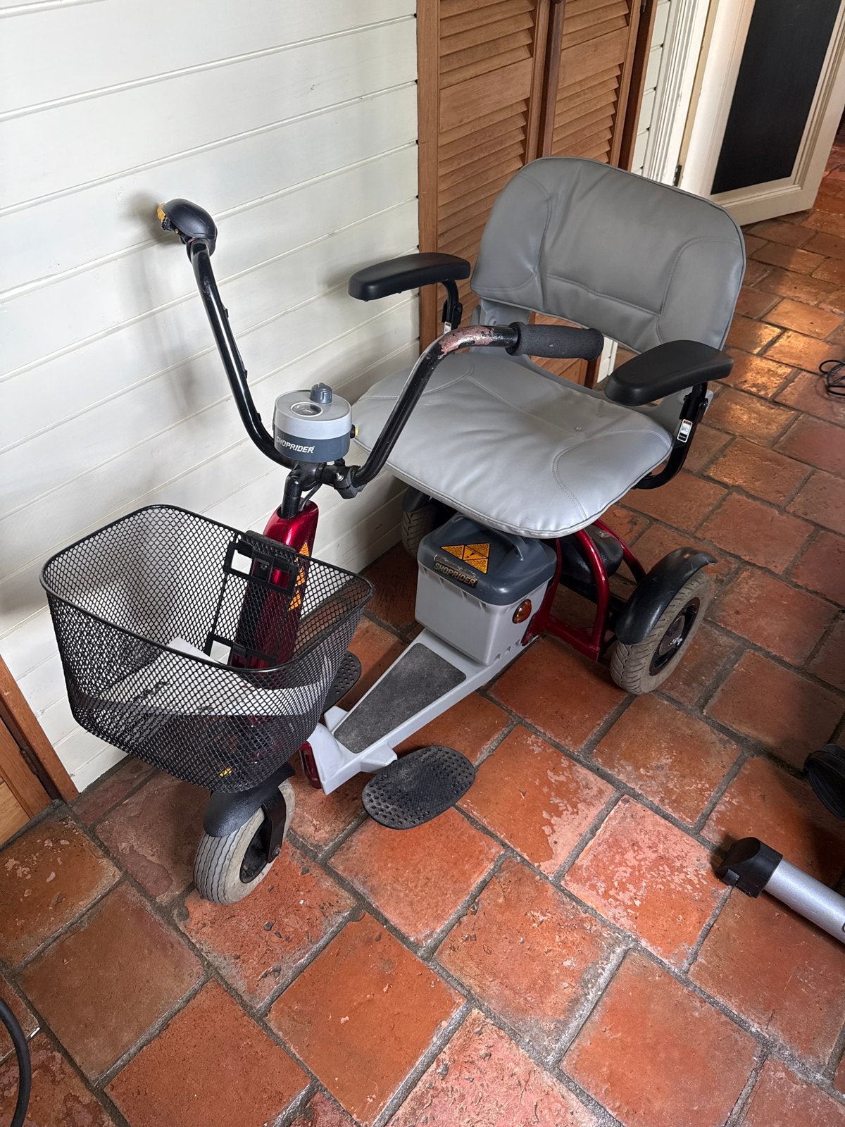 Shoprider Napoli S-787L scootmobiel ,lader  handleiding”, Ophalen