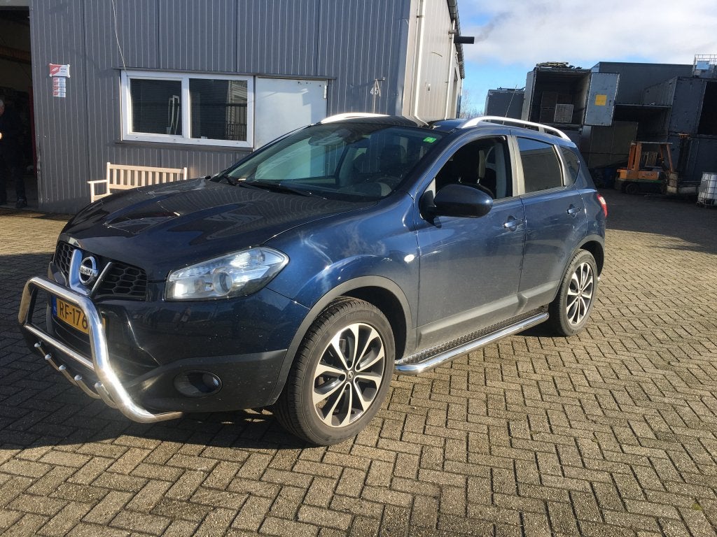 Nissan Qashqai JJ10E Sidebars met traanplaat, Niet ingevuld, Niet ingevuld, Niet ingevuld