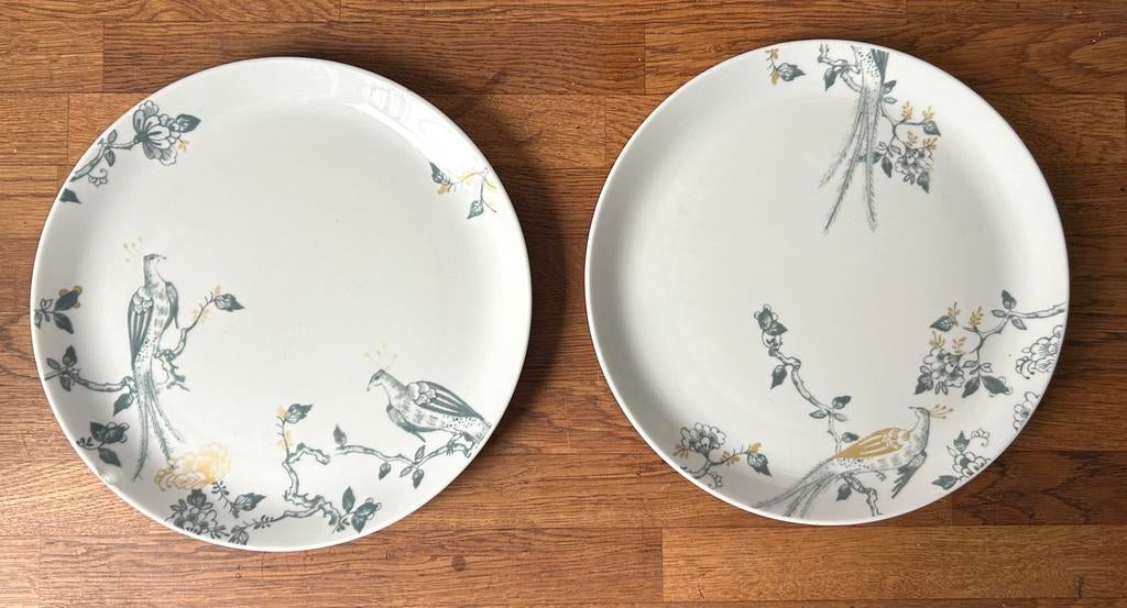 VIVO paradijsvogel 35cm, Huis en Inrichting, Keuken | Servies, Gebruikt, Keramiek, Ophalen of Verzenden, Bord(en)