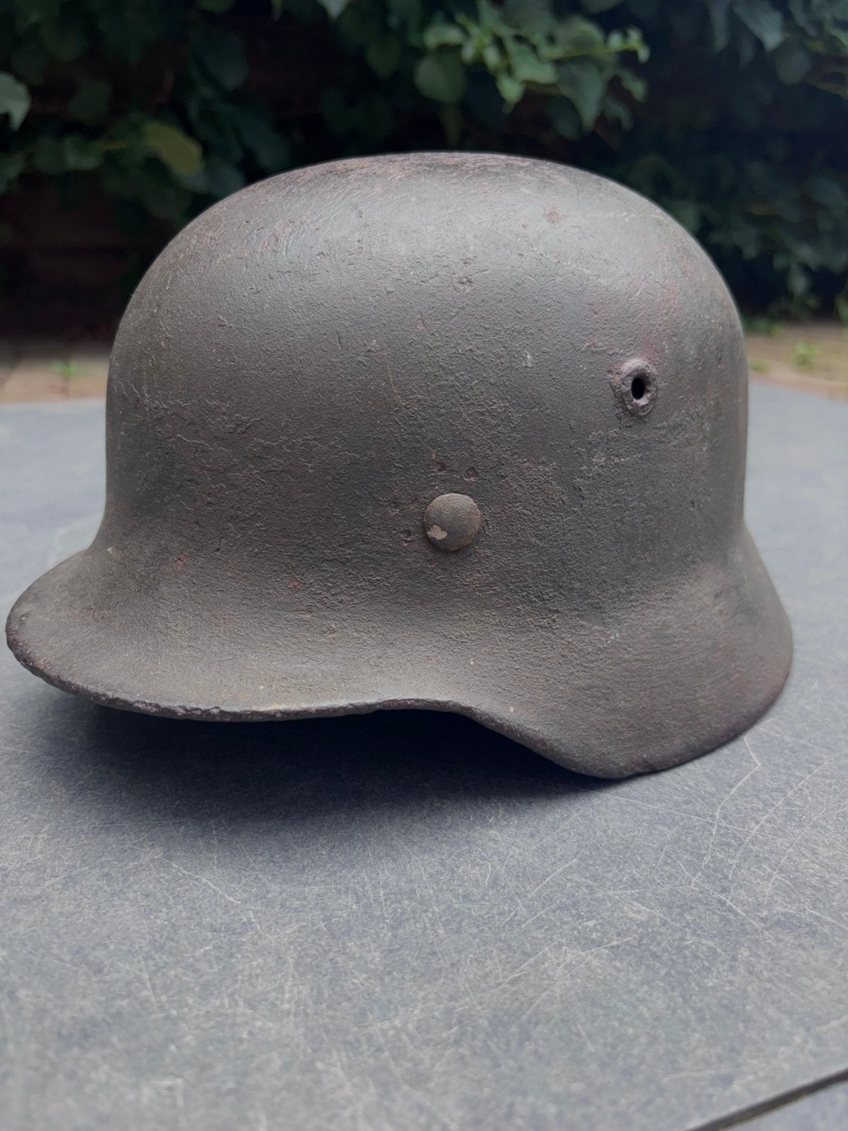 WW2 M40 helm ND Q60, Ophalen of Verzenden, Duitsland, Helm of Baret