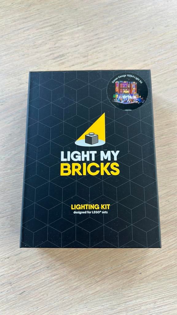 Light my bricks verlichtingsset lego 10264 corner garage, Ophalen of Verzenden, Nieuw