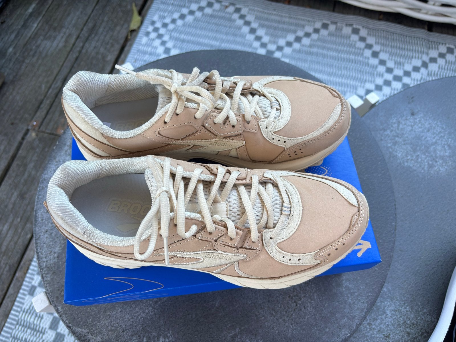 Brooks Zeal Walker Dames Wandelschoenen - Maat 40.5, Ophalen of Verzenden, Zo goed als nieuw, Beige, Wandelschoenen