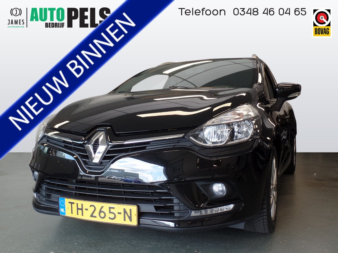 Renault Clio Estate 0.9 TCe Limited Navigatie, Airco, Cruise, Auto's, Renault, Voorwielaandrijving, 898 cc, Gebruikt, Euro 6