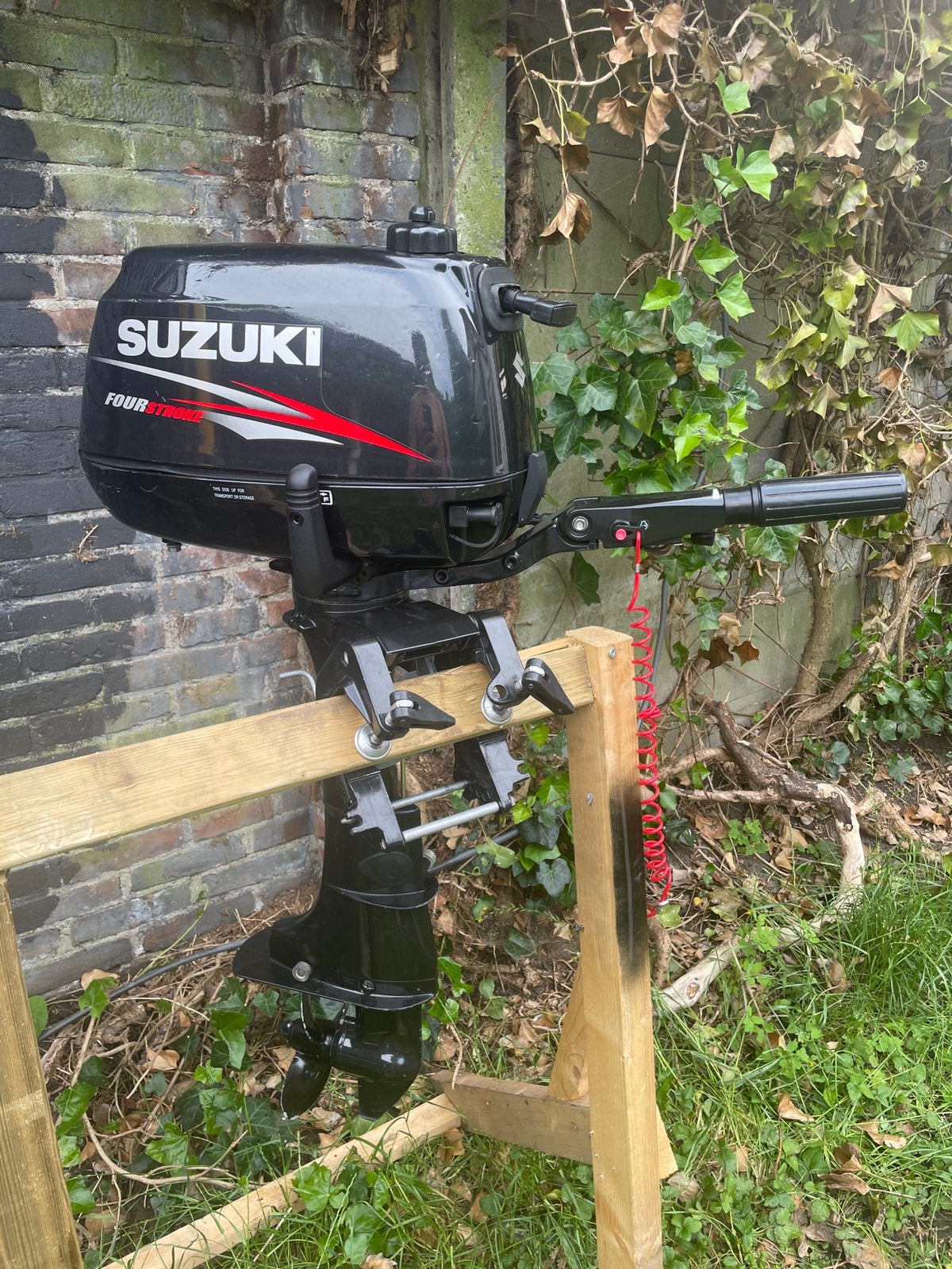 Suzuki 6 PK 4-takt kortstaart (2013) nette staat, Ophalen of Verzenden, Zo goed als nieuw, Motor en Techniek, Motorboot