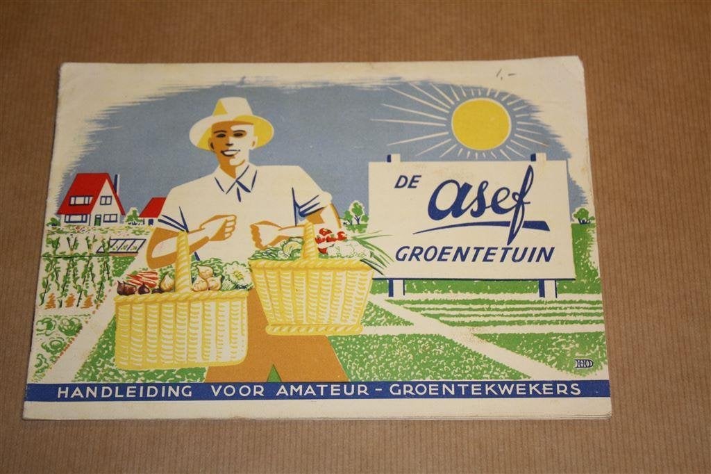 De Asef Groentetuin - Reclame-uitgave circa 1950 !!, Boeken, Ophalen of Verzenden, Gelezen