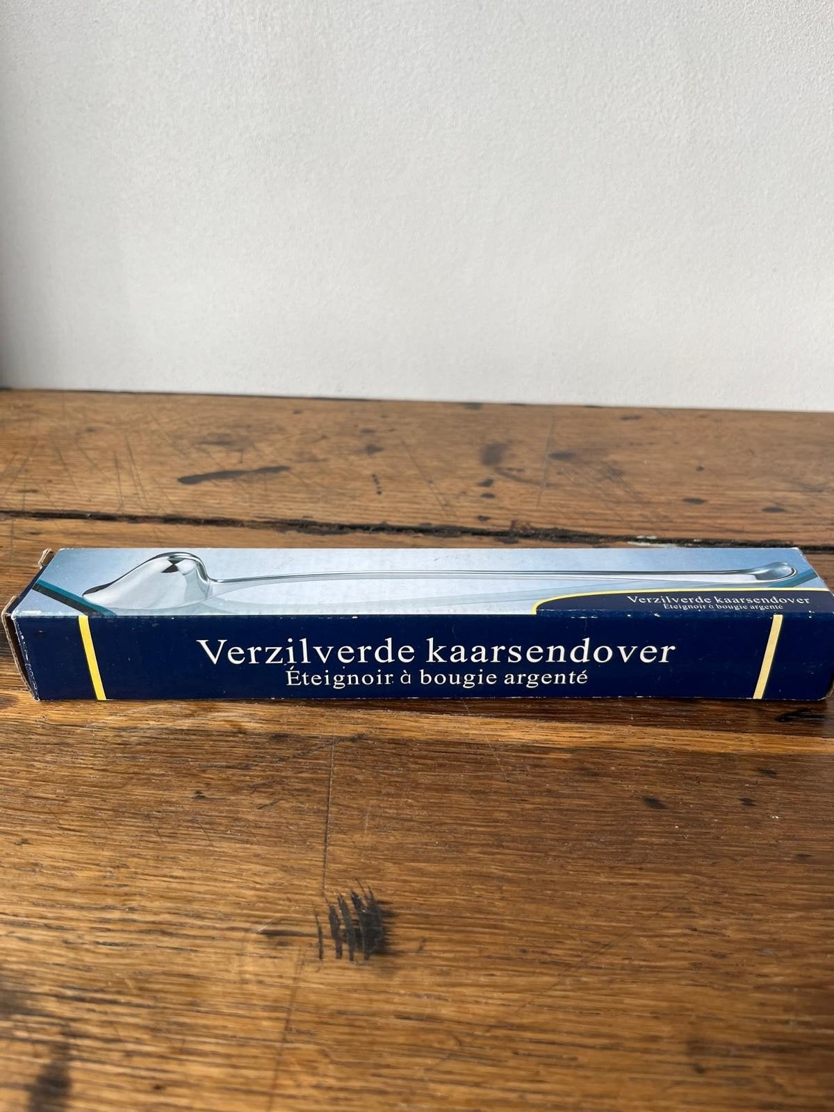 verzilverde kaarsendover, Ophalen of Verzenden, Nieuw