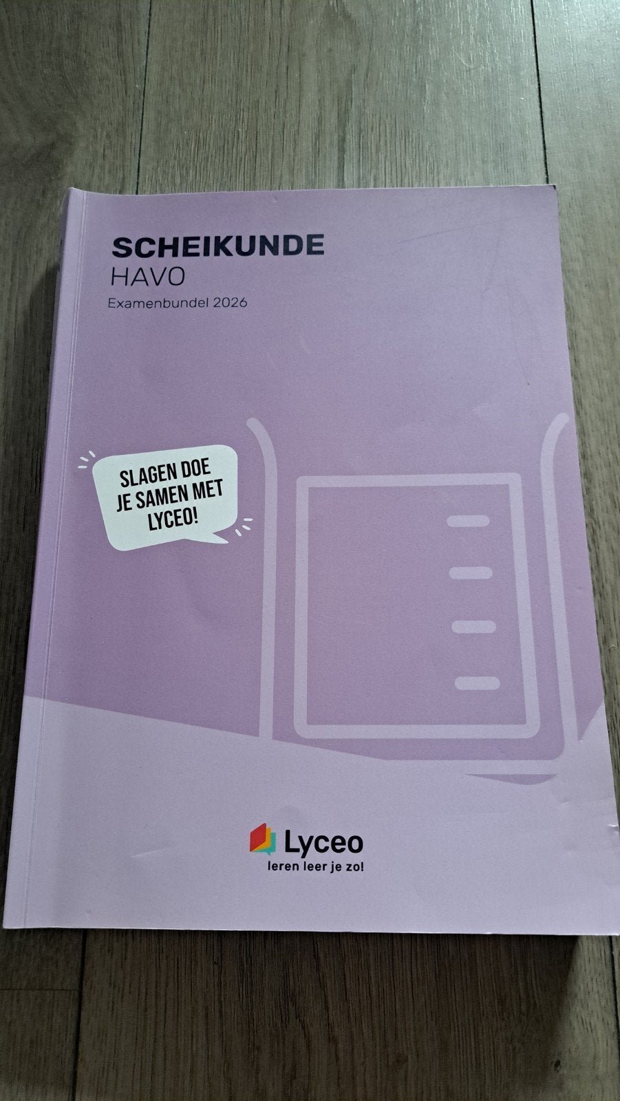 examenbundel scheikunde 2026 HAVO lyceo, Boeken, Schoolboeken, Ophalen of Verzenden, Zo goed als nieuw, HAVO, Scheikunde