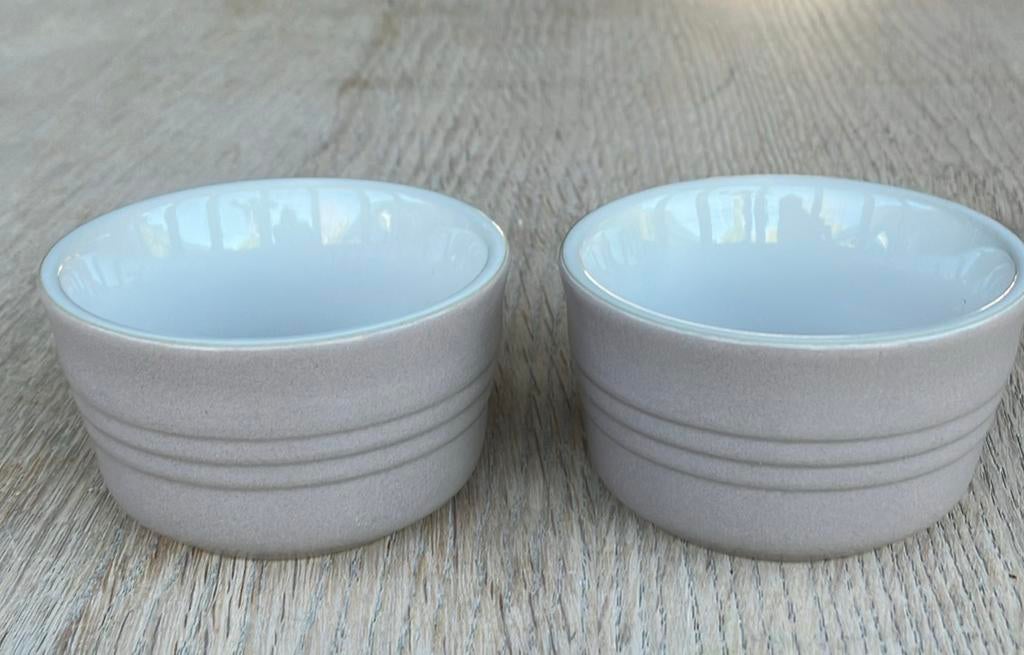 2 Le Creuset Vancouver ramekin, Huis en Inrichting, Keuken | Servies, Ophalen of Verzenden, Zo goed als nieuw, Overige stijlen