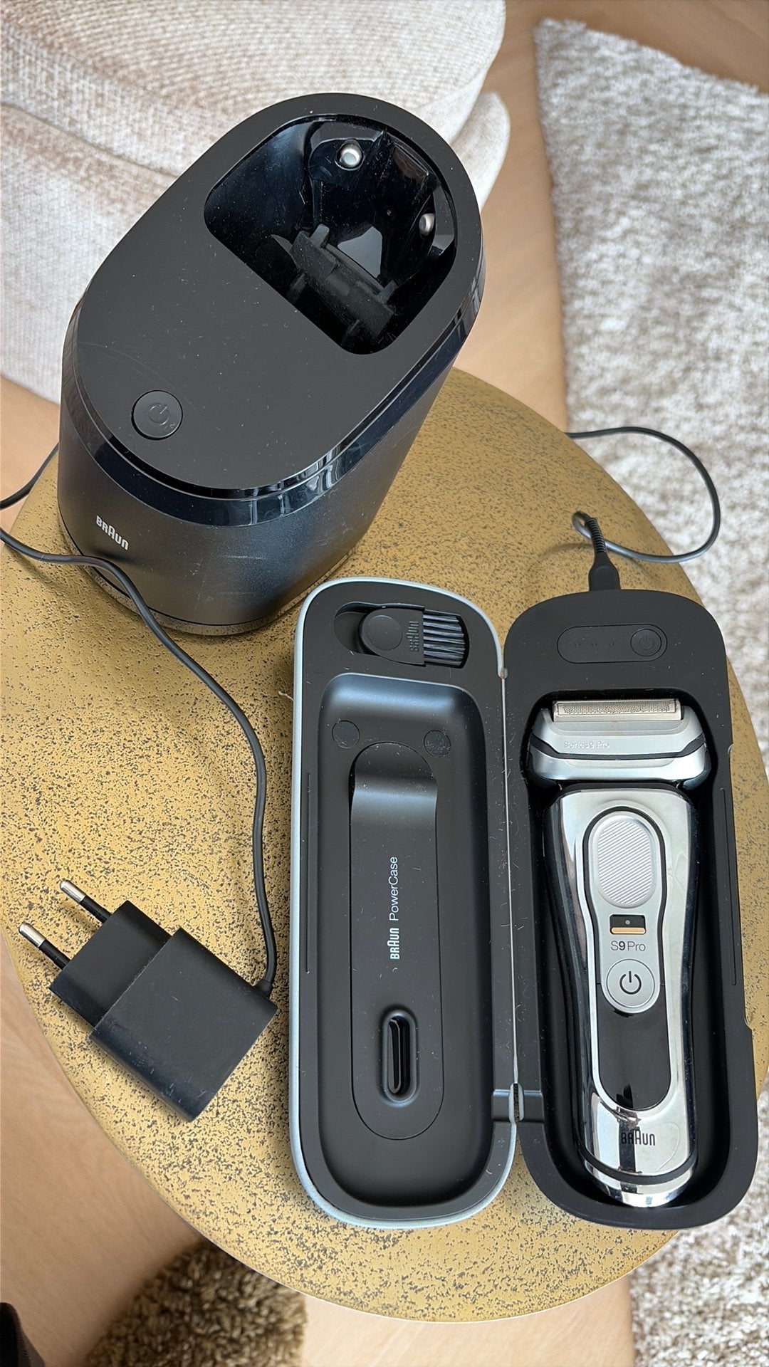 Braun Series 9 Pro Scheerapparaat met PowerCase, Witgoed en Apparatuur, Persoonlijke-verzorgingsapparatuur, Verzenden, Zo goed als nieuw