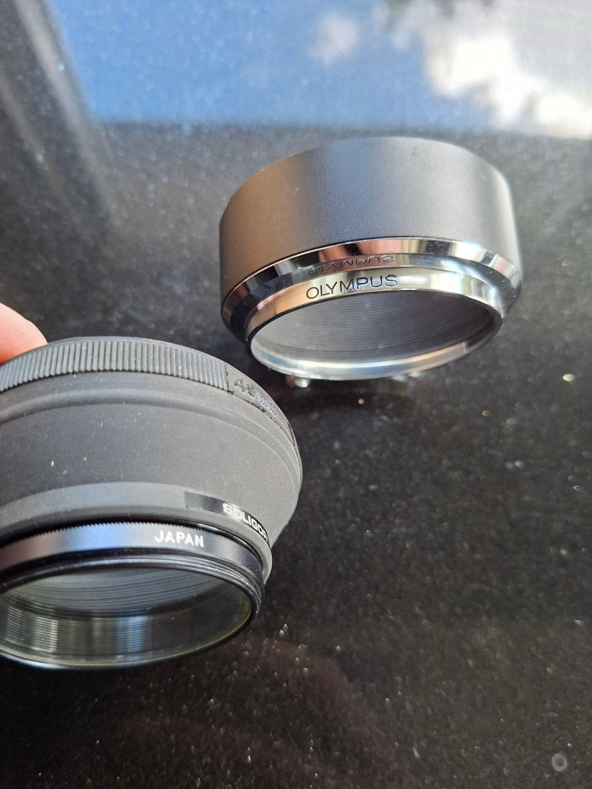 Olympus en Soligor lens accessoires, Ophalen of Verzenden, Gebruikt, Toebehoren