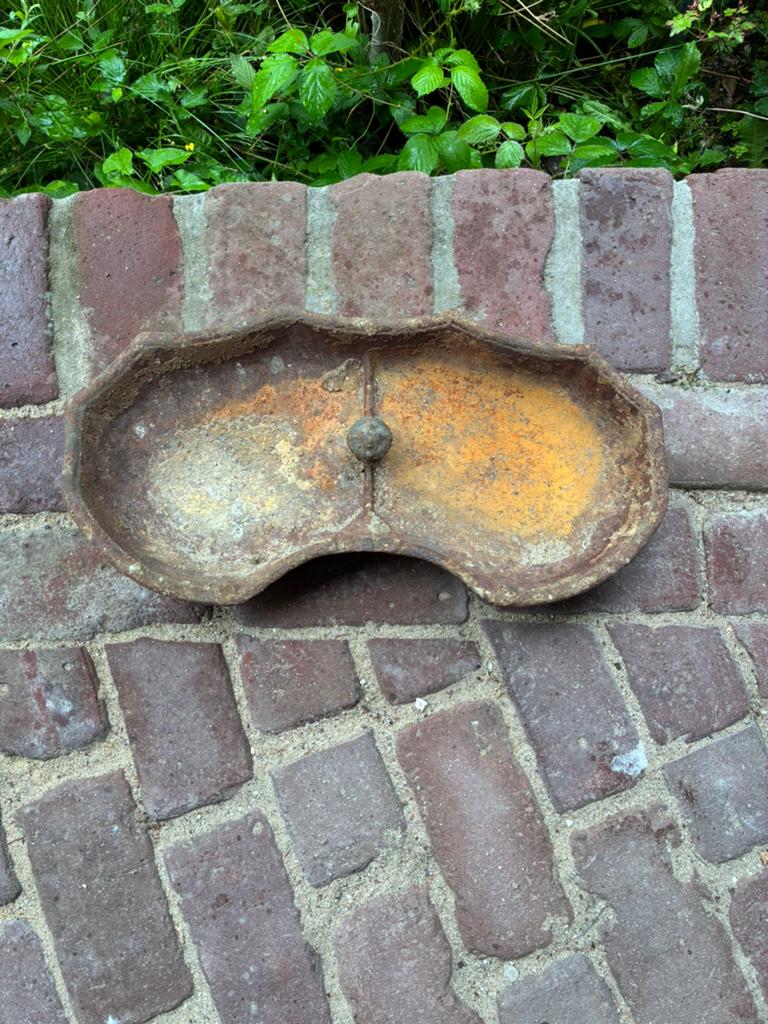 Antiek gietijzeren bakje, Ophalen of Verzenden