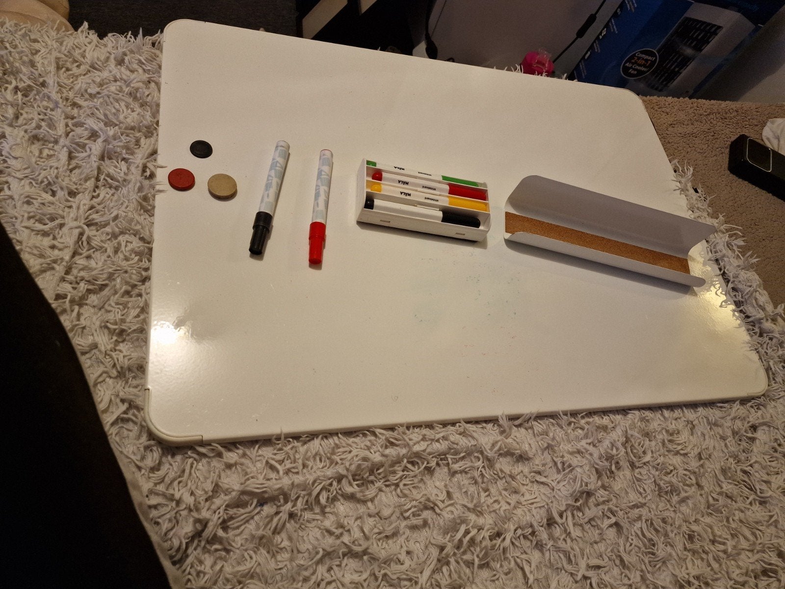 whiteboard, Ophalen, Gebruikt