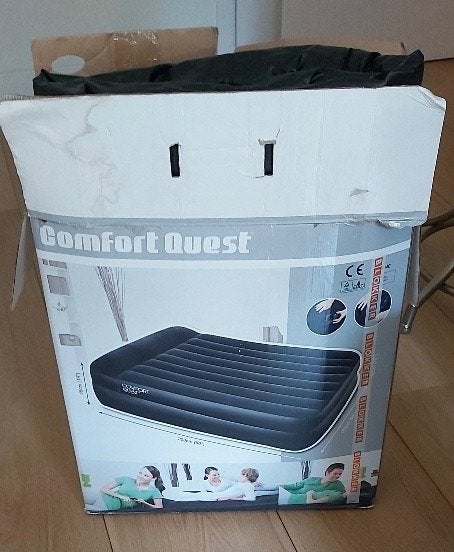 Bestway Comfort Quest luchtbed, Caravans en Kamperen, Luchtbedden, Ophalen, Ingebouwde pomp, Zo goed als nieuw, 2-persoons