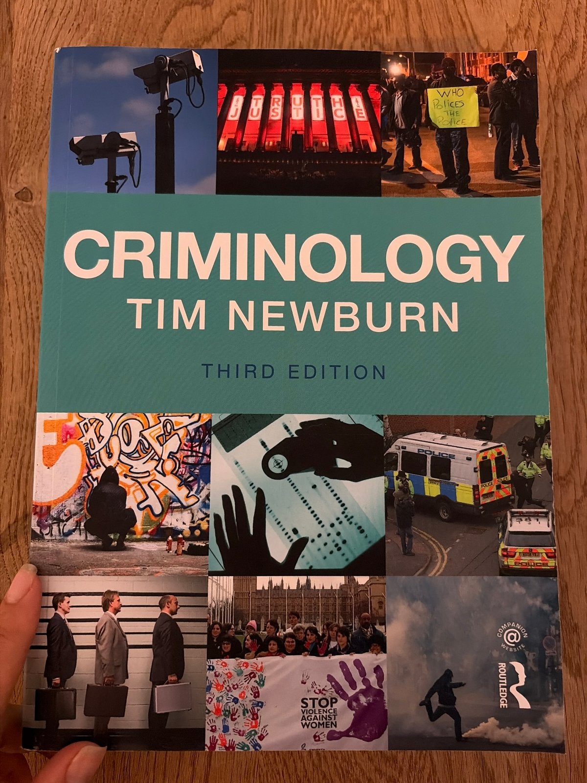 Criminology - Tim Newburn (Third Edition), Ophalen of Verzenden, Alpha, Zo goed als nieuw, HBO