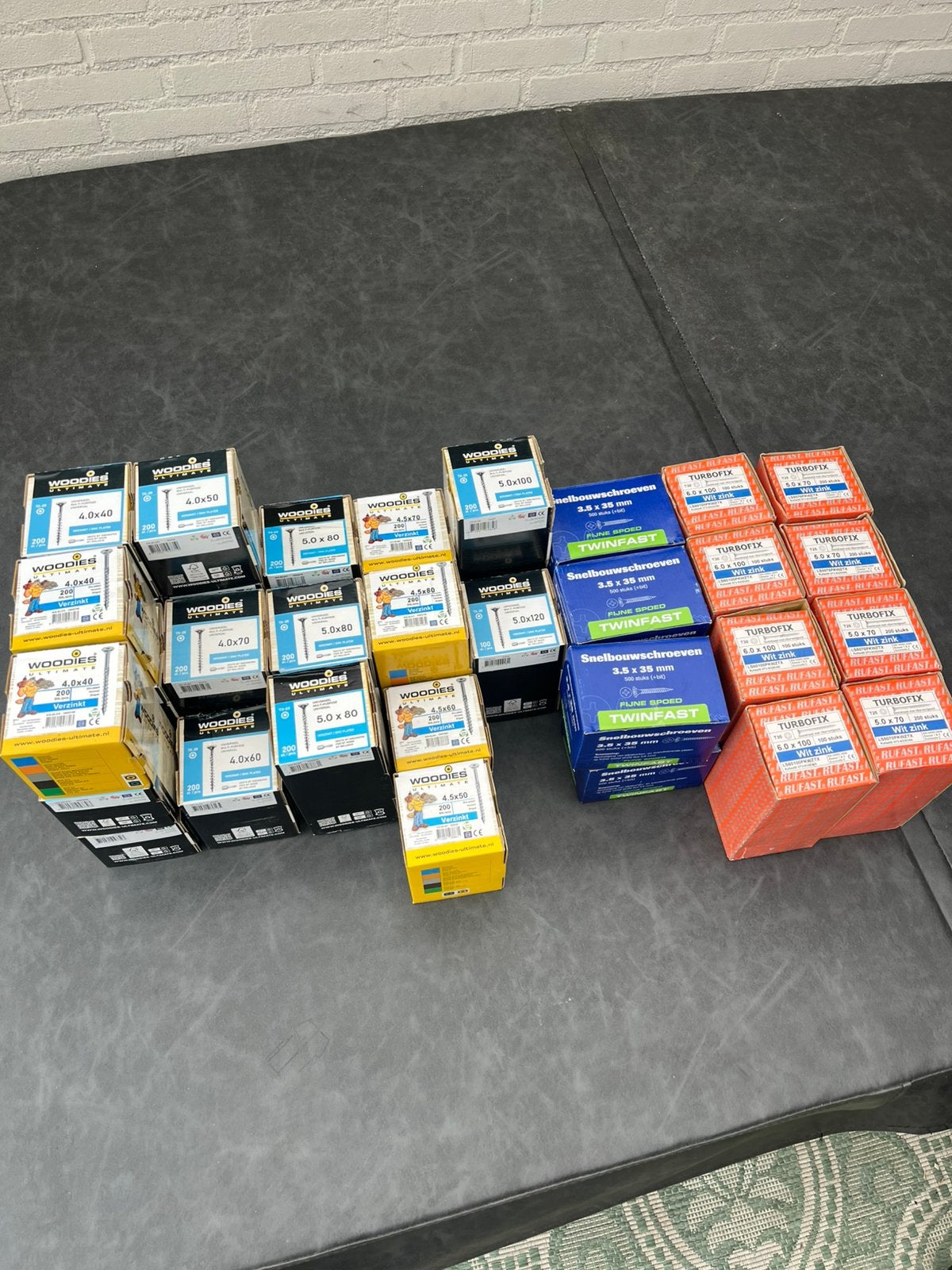 Schroeven diverse maten torx, Ophalen, Nieuw