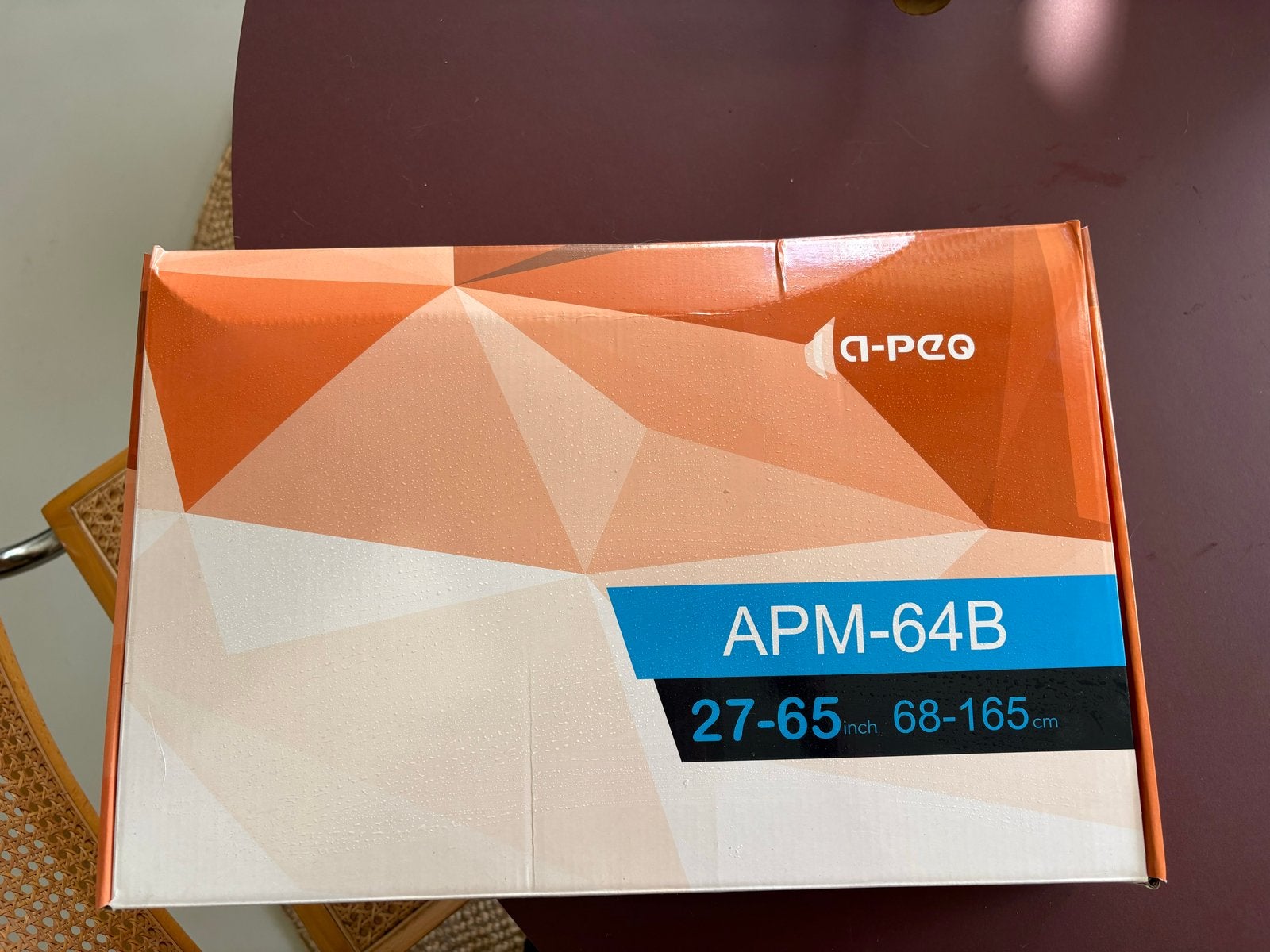 APEQ APM-64B Draaibare en Kantelbare TV Muurbeugel, Ophalen of Verzenden, Nieuw