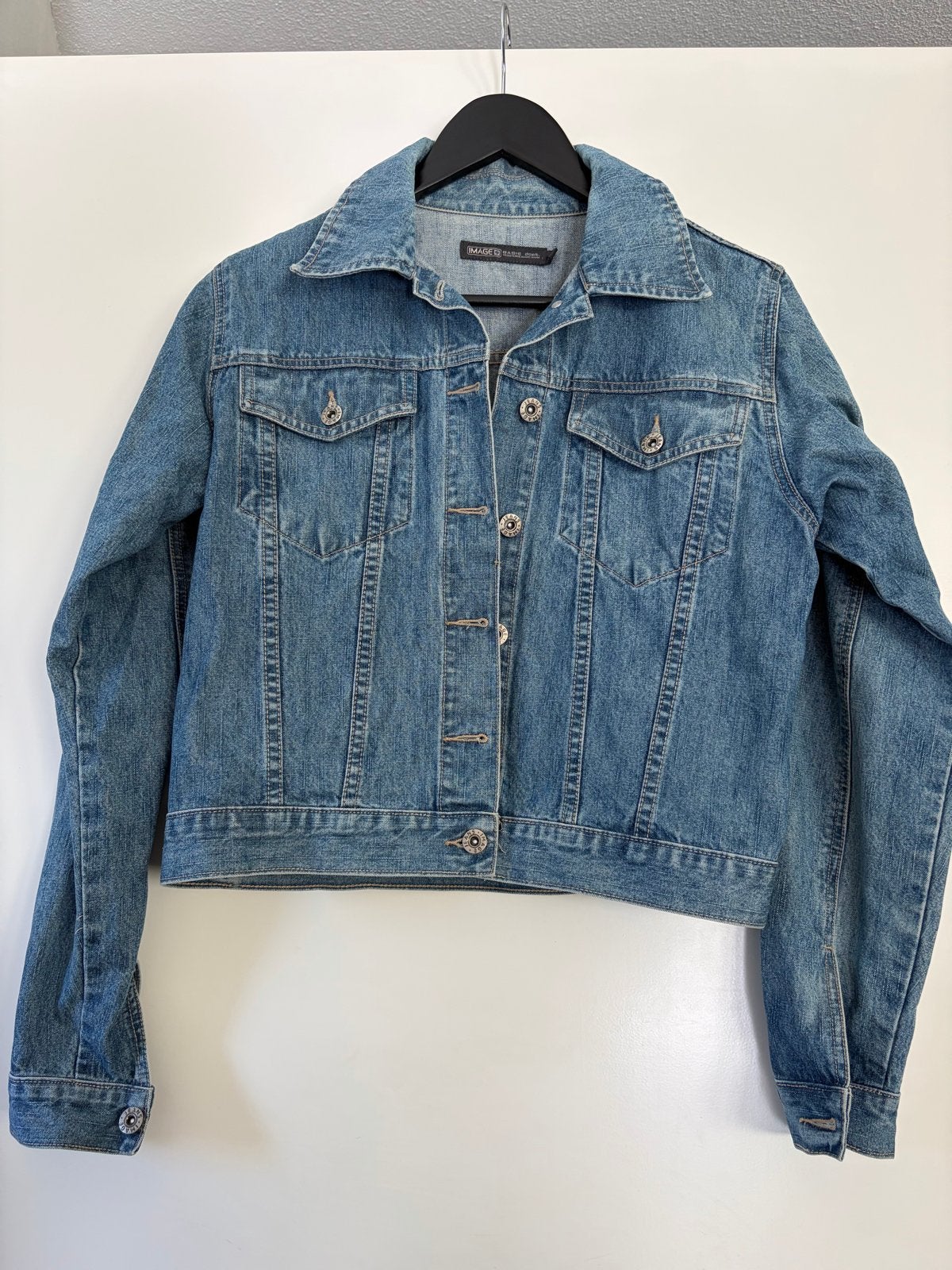 IMAGE Basic Dept. spijkerjack maat M, Ophalen of Verzenden, Zo goed als nieuw, Maat 38/40 (M), Blauw