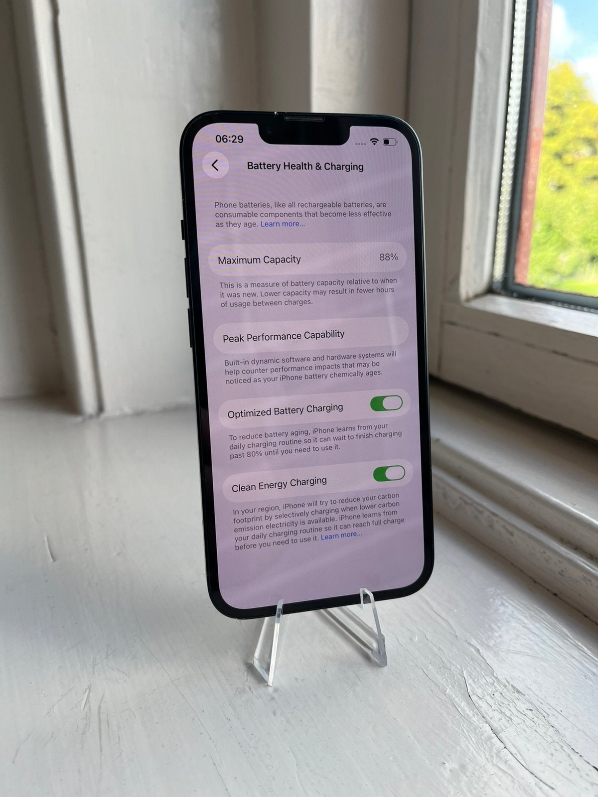 Foto 6 van iPhone 14 - Blauw - 88% - 128GB - Top Staat