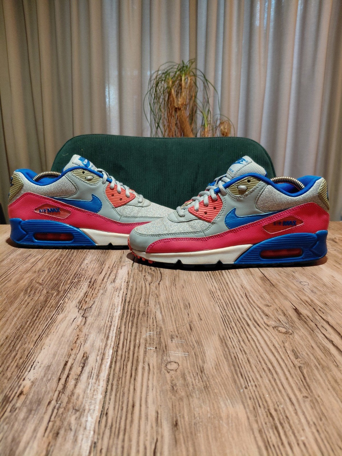 Nike Air Max 90 Special Edition 'Hyper Blue' Size 39, Nike, Ophalen of Verzenden, Sneakers of Gympen, Grijs