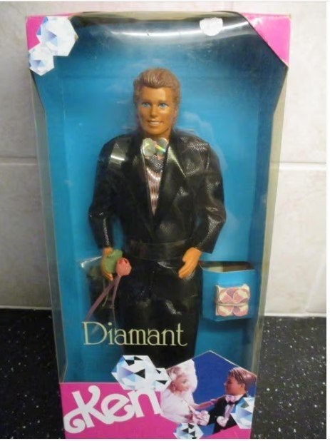 1991 BARBIE/KEN DIAMANT SPARKLE EYES NIEUW in doos, Verzenden, Nieuw, Fashion Doll