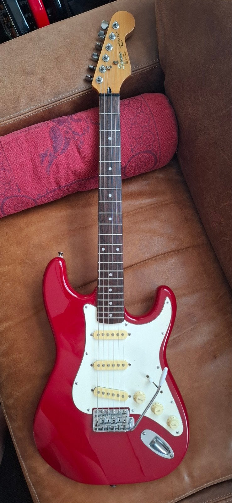squier by fender korea 1991, Ophalen, Gebruikt, Solid body, Overige merken