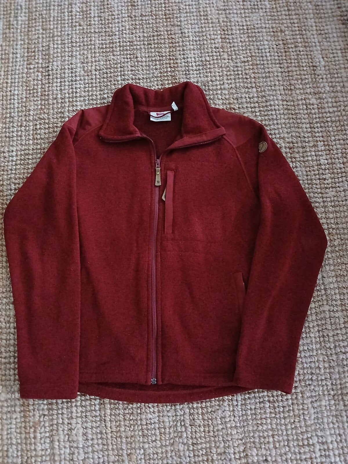 Fjallraven Fleece Rood Maat M - Goede Staat, Ophalen of Verzenden, Gedragen, Fjallraven
