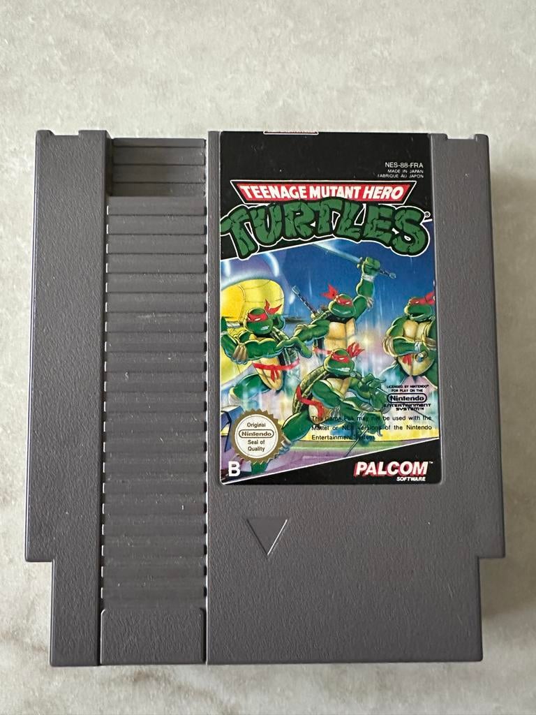 Teenage Mutant Hero Turtles - NES, Spelcomputers en Games, Games | Nintendo NES, Avontuur en Actie, 2 spelers, Ophalen of Verzenden